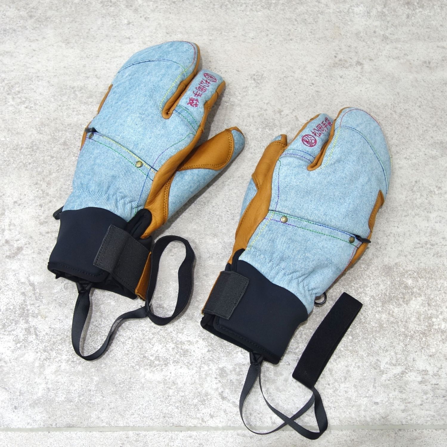 極美品 松岡手袋 MATSUOKA GLOVE グローブ 手袋 スノーボード ス