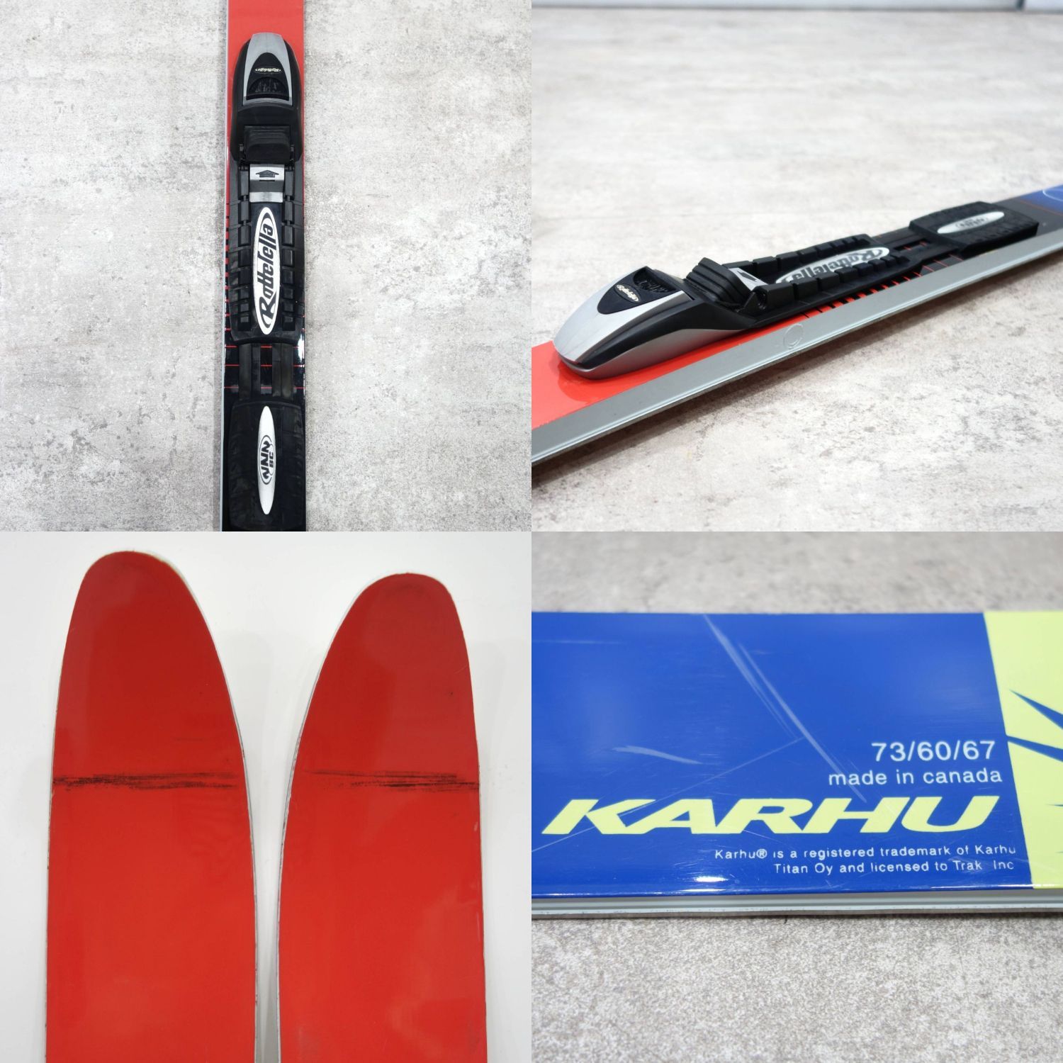 カルフ KARHU クロスカントリー スキー PAVO 160cm ステップソー