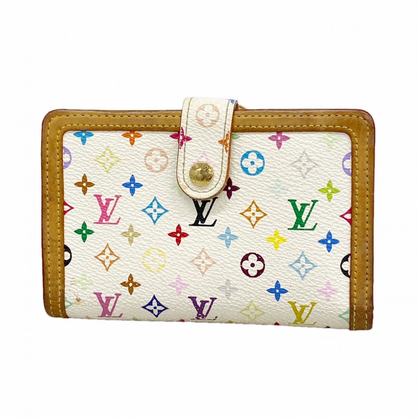 ルイ・ヴィトン(Louis Vuitton) ルイ・ヴィトン 財布 モノグラム・マルチカラー ポルト モネ ビエ ヴィエノワ M92987 ブロンレディース P3291274