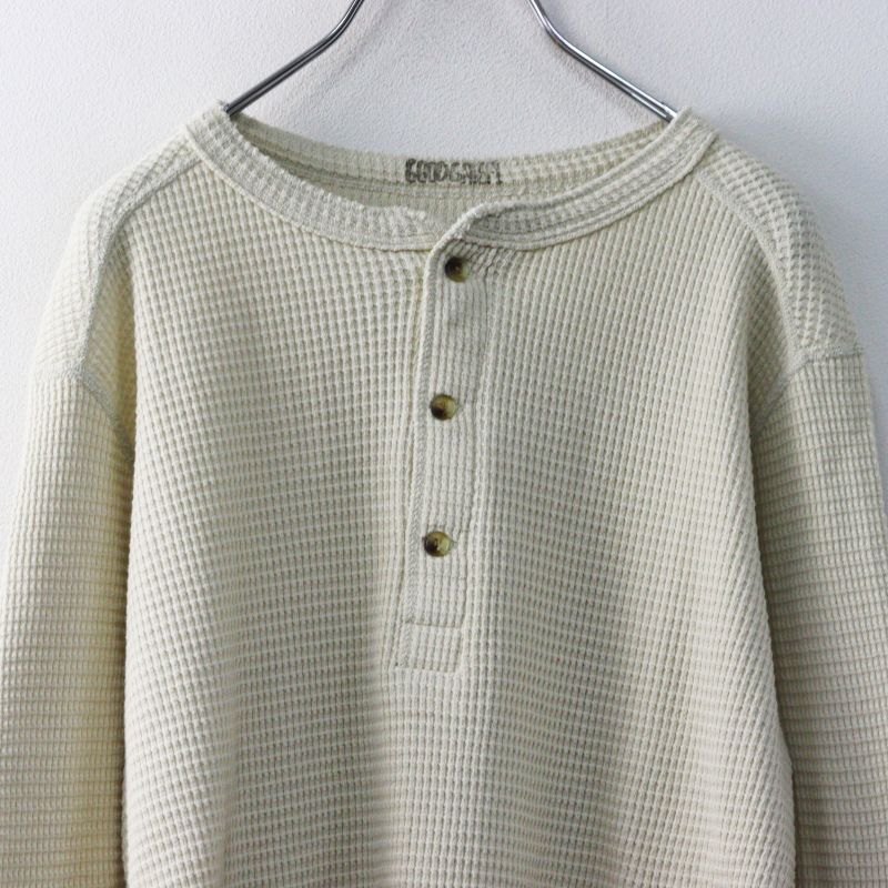 L'Appartement / アパルトモン | 【GOOD GRIEF!/グッドグリーフ】 HENLEY NECK THERMAL TOP | F | ダークグレー | レディース 未使用 2023AW アパルトモン L'Appartement GOOD GRIEF! グッド