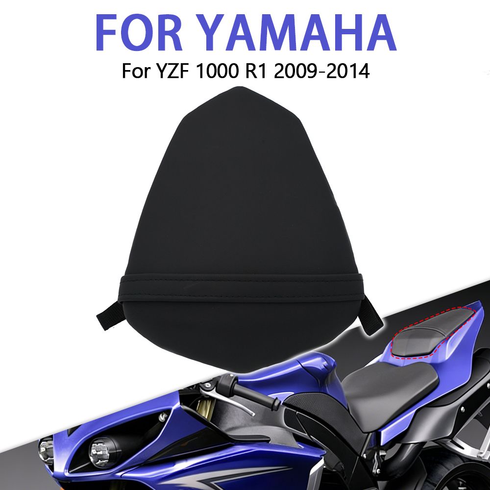 ヤマハ YZF 1000 R1 2009-2014 用 黒リアピリオンシートクッション