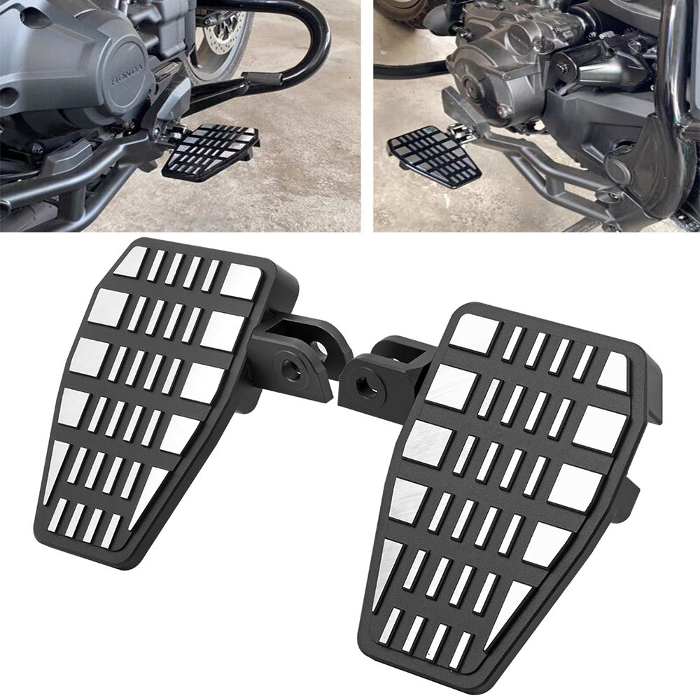 ホンダ CMX1100 2021-2023 用 ブラック CNCビレットフロントフットペグ
