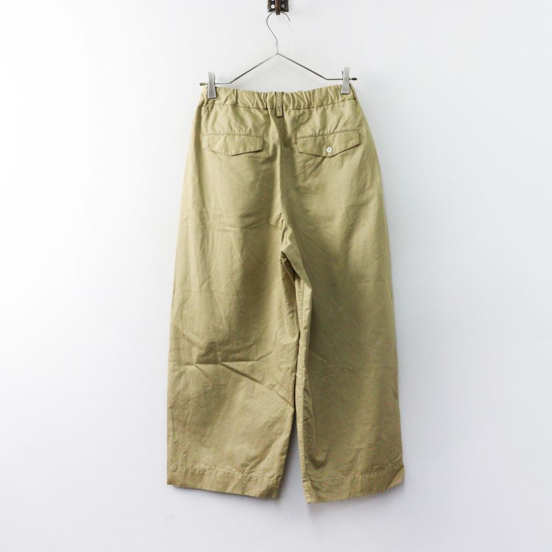 パラスパレス　サイズ3 コットンチノパン パラスパレス Pal'las Palace リネンコットンワイドパンツ 3 ベージュ