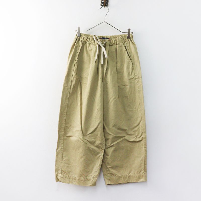 パラスパレス Pal'las Palace リネンコットンワイドパンツ 3 ベージュ