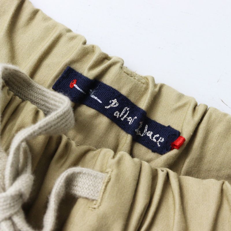 パラスパレス Pal'las Palace リネンコットンワイドパンツ 3 ベージュ