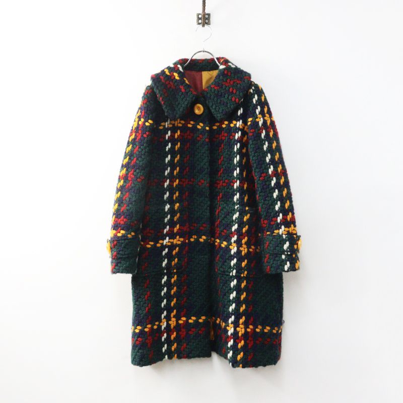 Archive ロイスクレヨン Lois CRAYON ビッグカラー ニットコート M