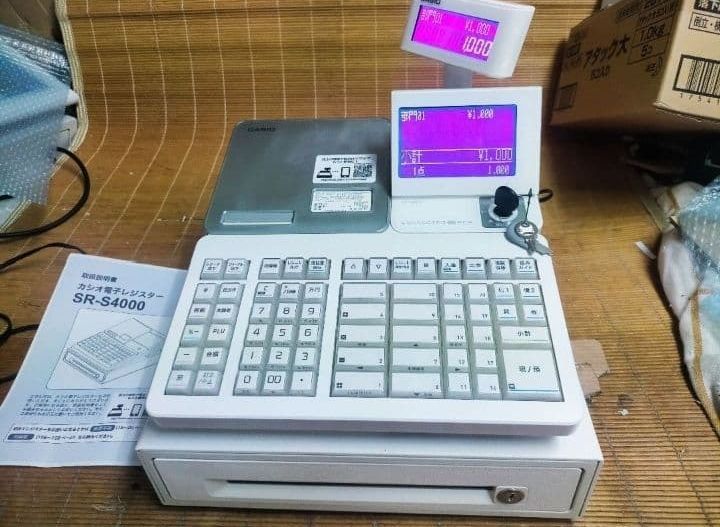 カシオレジスター SR-S4000 054000 - メルカリ