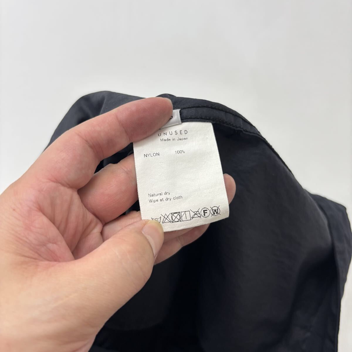 24ss 2024 UNUSED アンユーズド NYLON WIDE SHORTS ナイロン ワイド