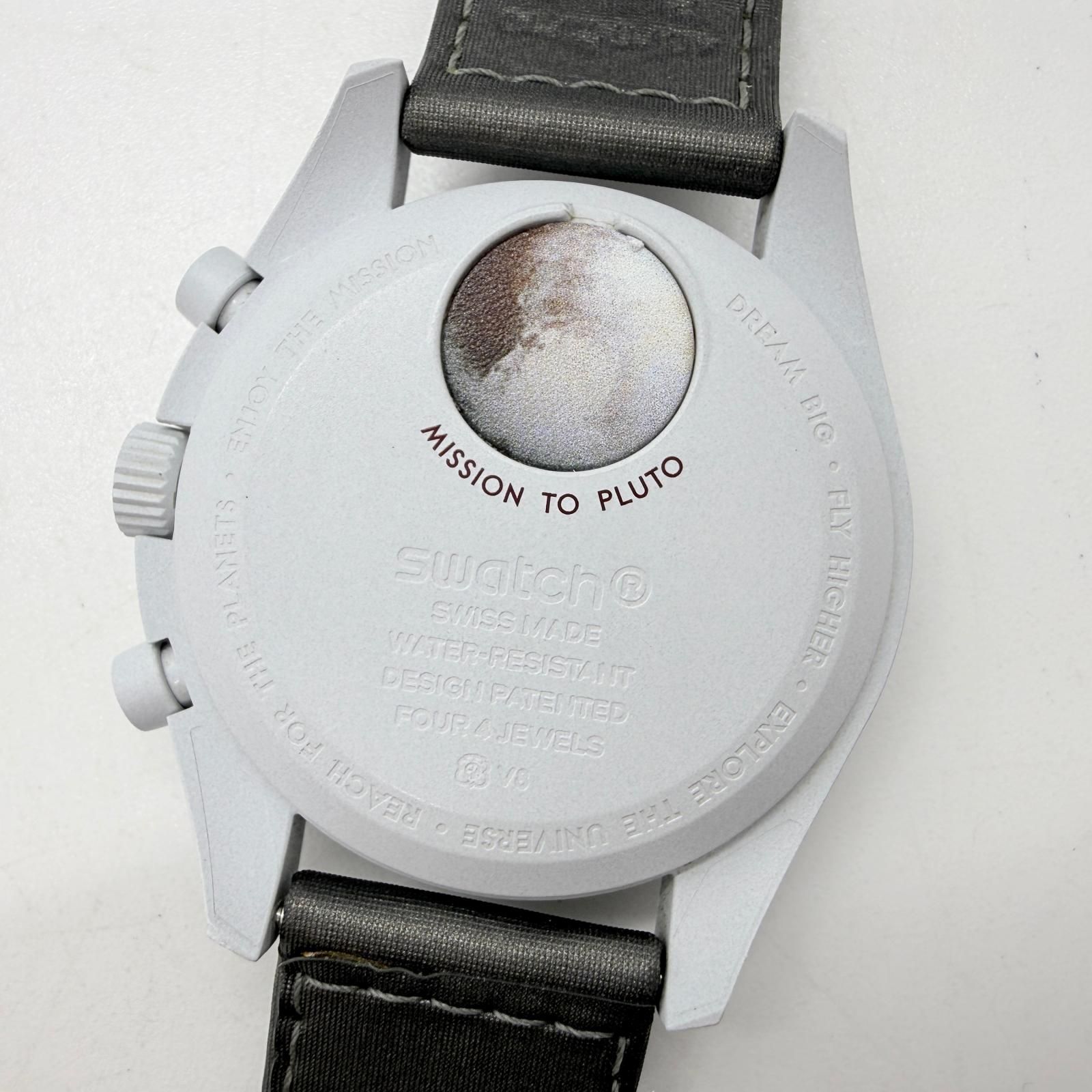 OMEGA オメガ ×スウォッチ ミッション トゥ プルート SO33M101