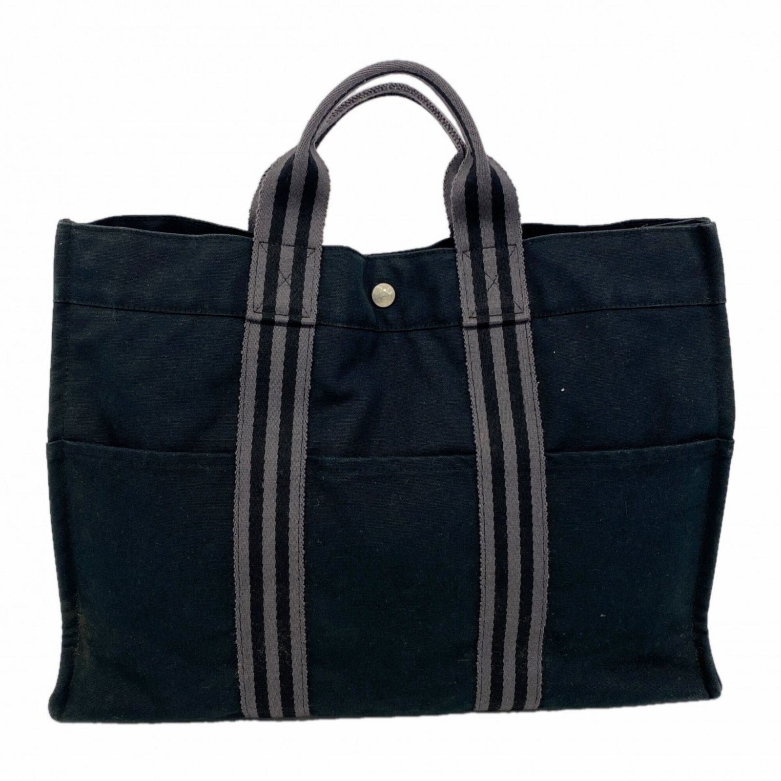 エルメス(Hermes) エルメス トートバッグ フールトゥMM キャンバス