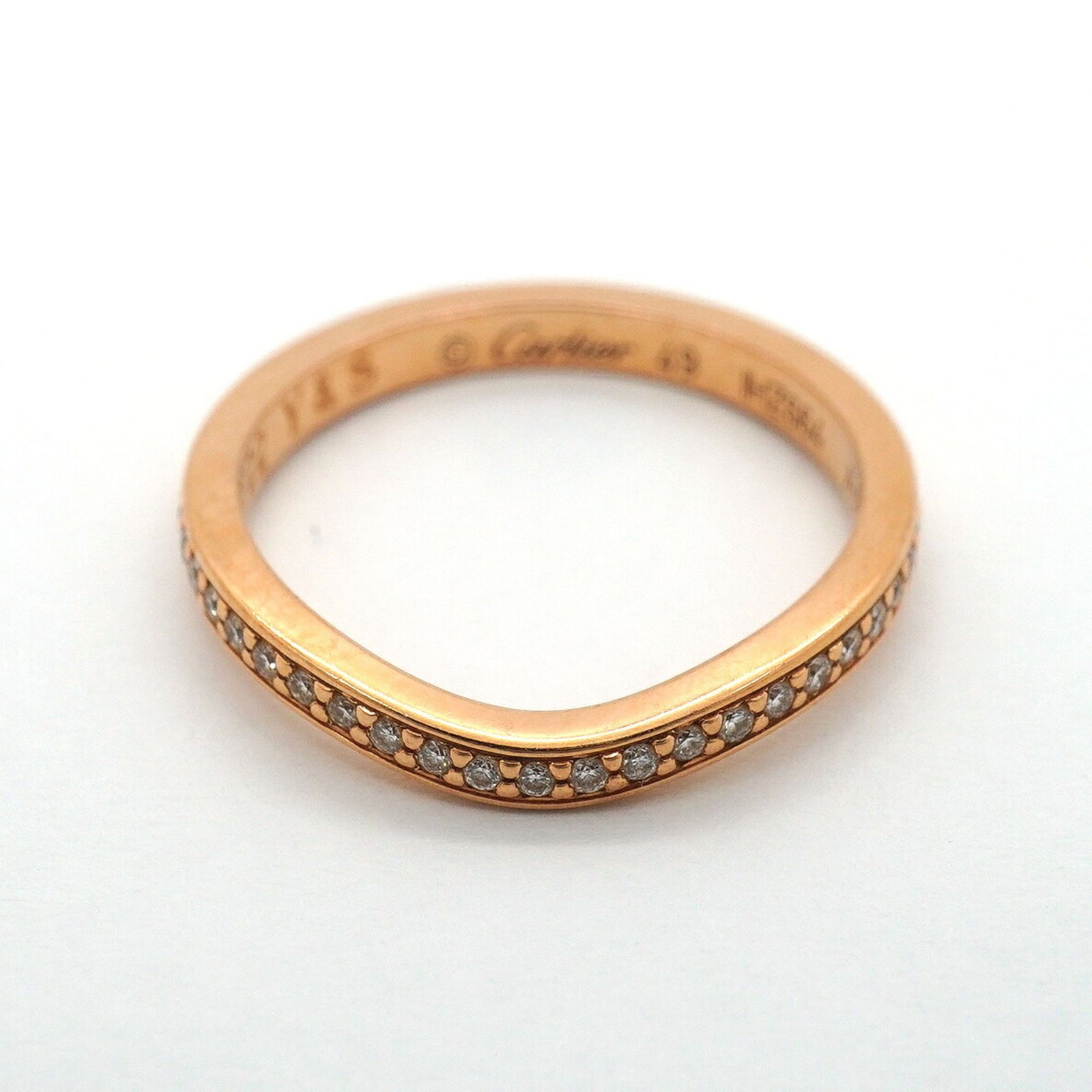 カルティエ(Cartier) カルティエ リング バレリーナ ハーフエタニティ