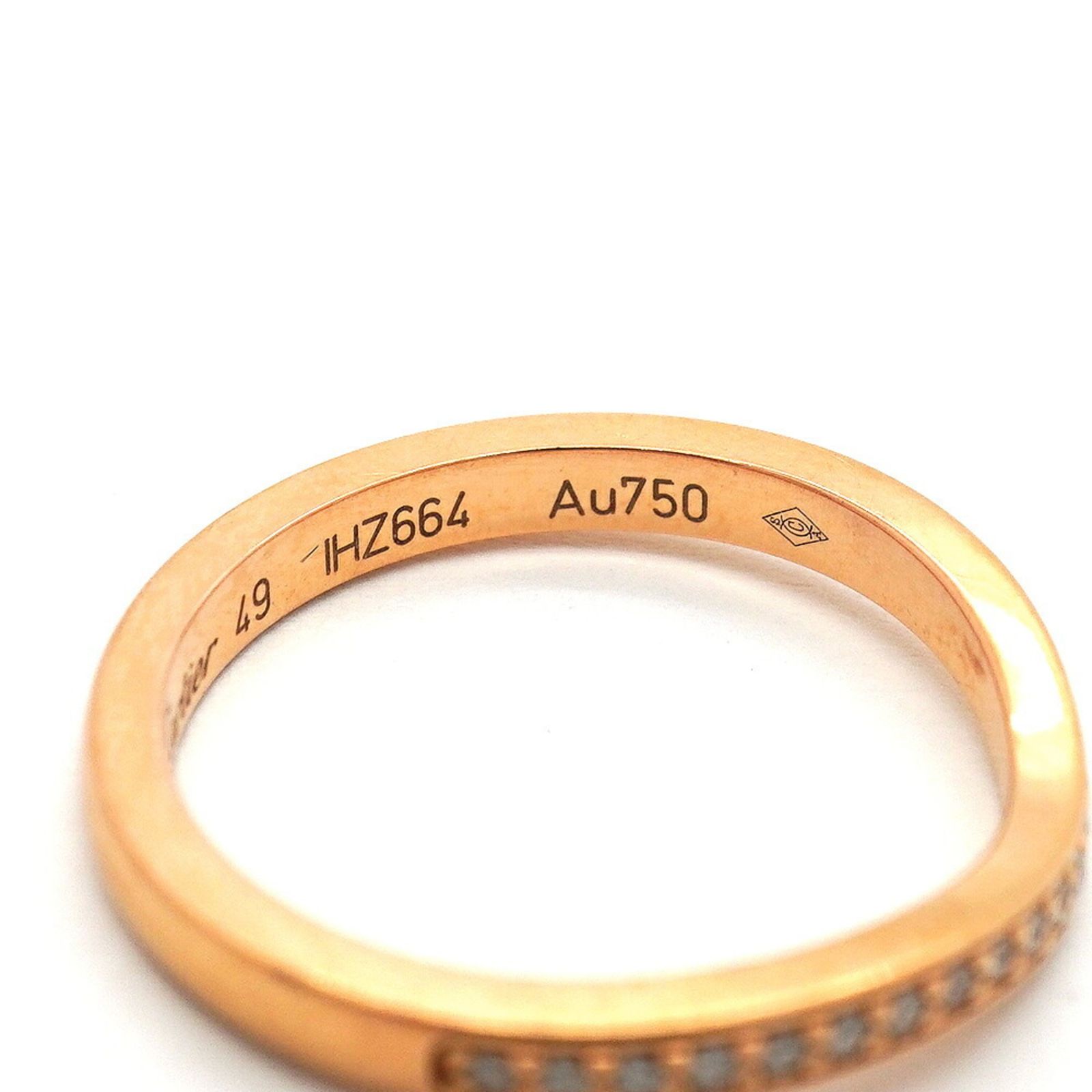 カルティエ(Cartier) カルティエ リング バレリーナ ハーフエタニティ