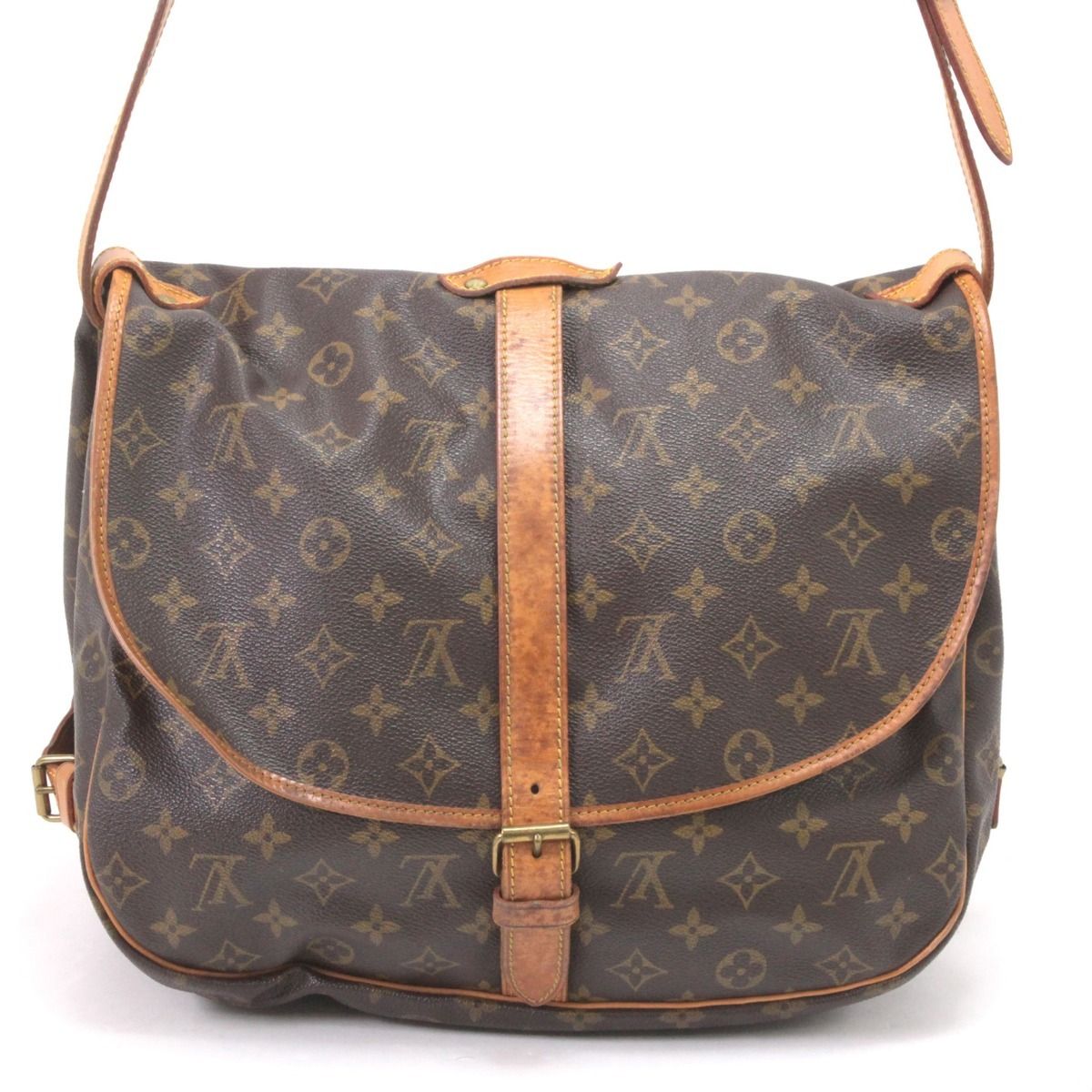 LOUIS VUITTON ルイヴィトン ショルダーバッグ モノグラム ソミュール