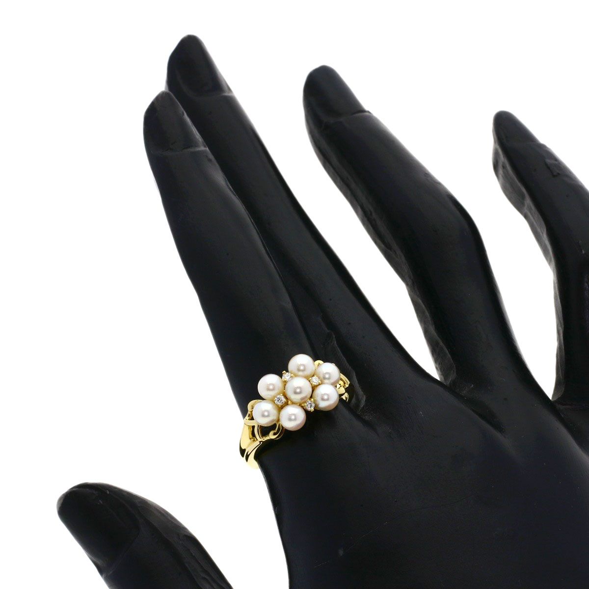 MIKIMOTO ミキモト ベビーパール 真珠 ダイヤモンド リング・指輪