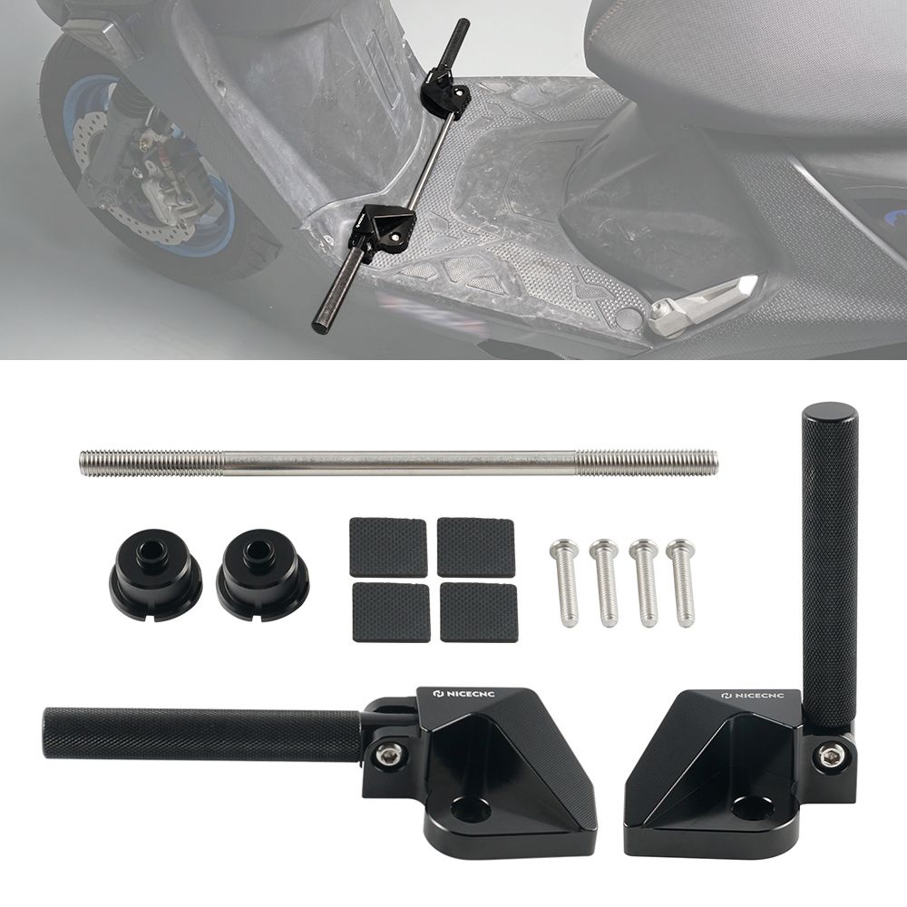 ヤマハ YW125/BWS125/ZUMA125 用 折りたたみ式フットレスト 2016-2021
