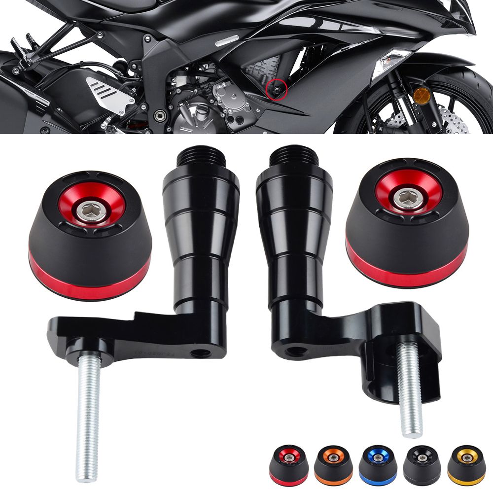 Kawasaki Ninja ZX6R 2009-2017 用 フレームスライダー クラッシュ