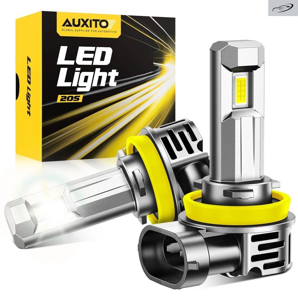 2個H11 LED 高出力 バルブ CANBUS H8 ヘッドライト ターボ 60W 30000LM スーパーホワイト 6500K 12V H11 ランプ