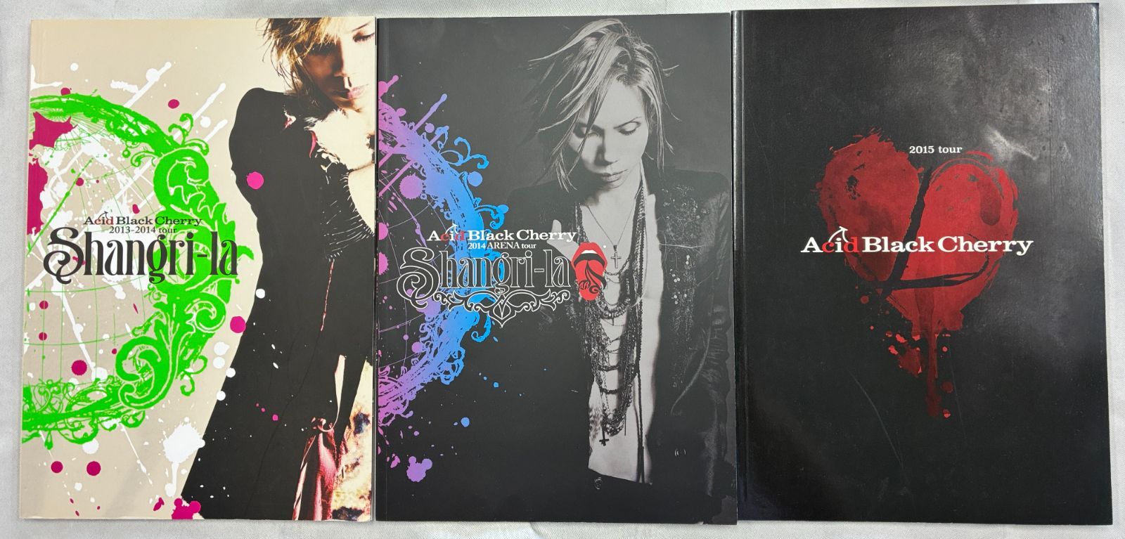 Acid Black Cherry パンフレット 7冊 セット おまけ写真 3冊セット】Acid Black Cherry ツアーパンフレット yasu - メルカリ