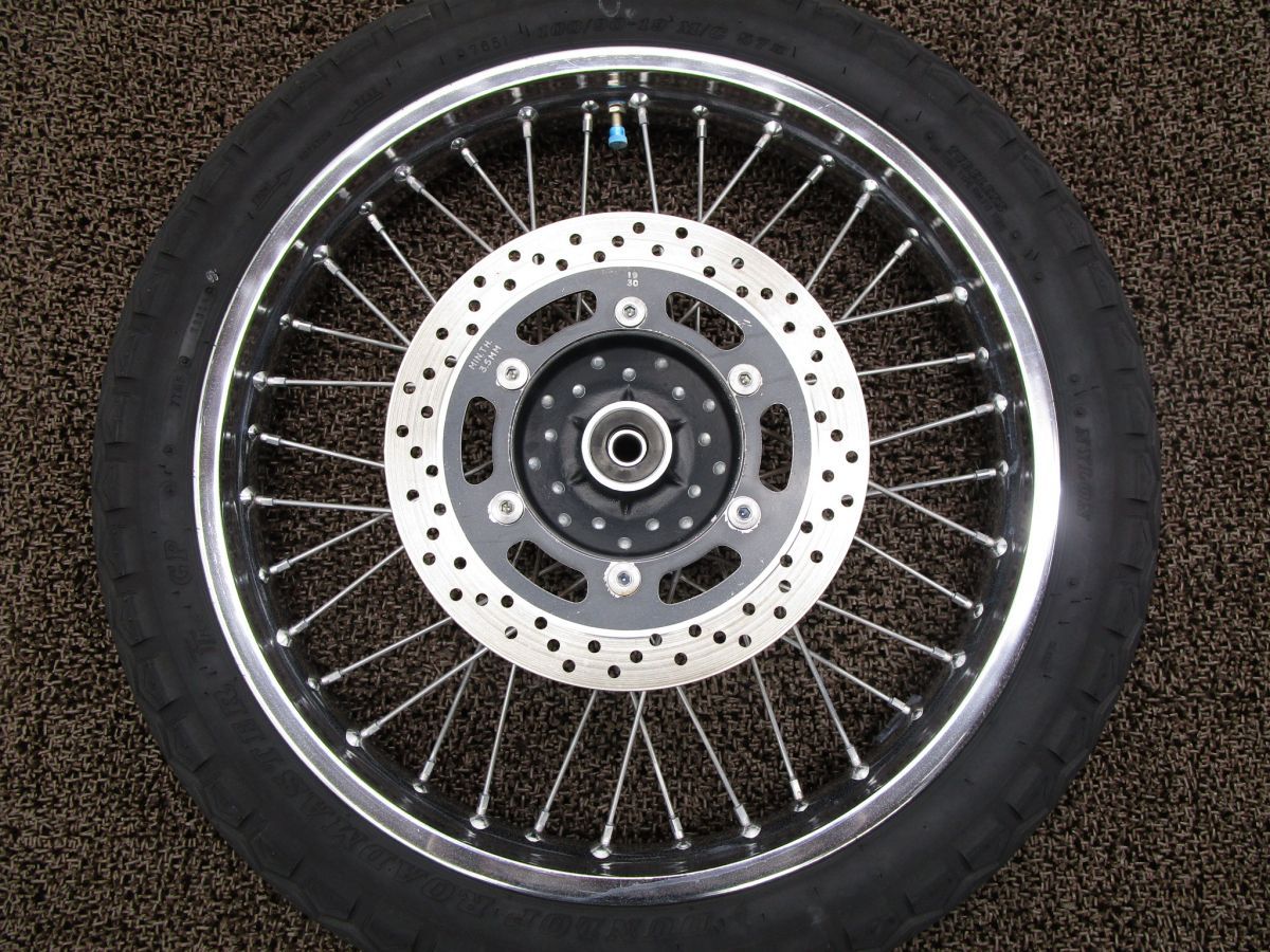 250TR TAKASAGO フロントホイール ディスク □C104！BJ250F カワサキ 【 BJ250AE 】 キャブ車 動画有