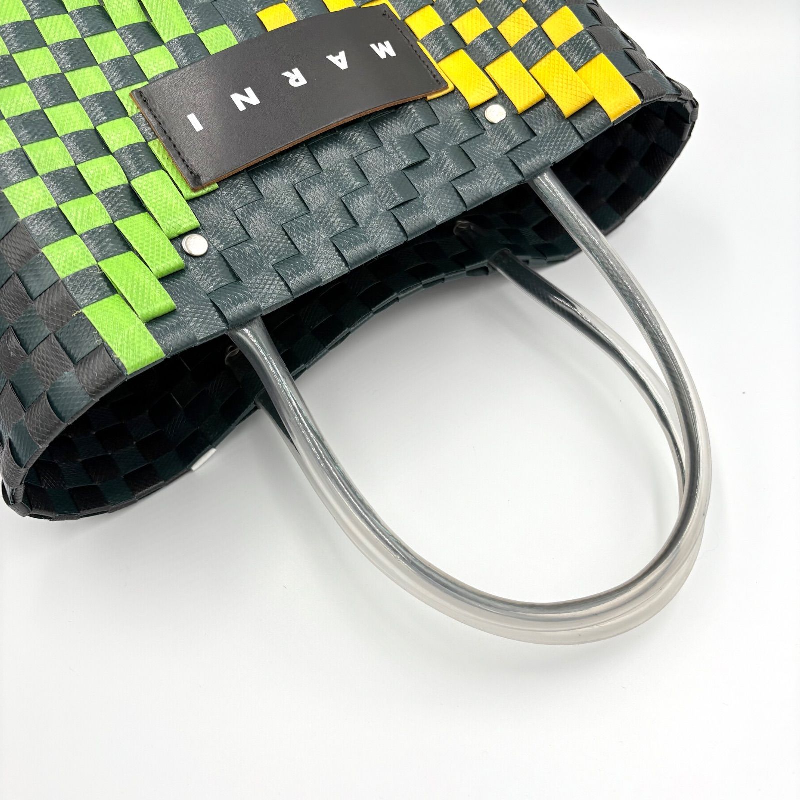 MARNI MARKET マルニ マーケット ピクニック かごバッグ ハンドバッグ