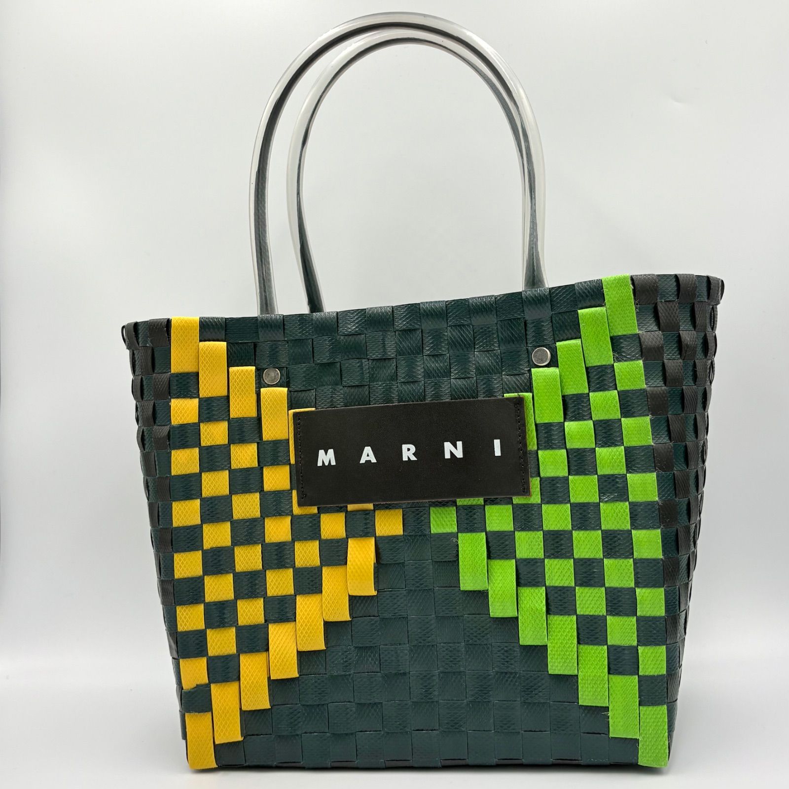 MARNI MARKET マルニ マーケット ピクニック かごバッグ ハンドバッグ