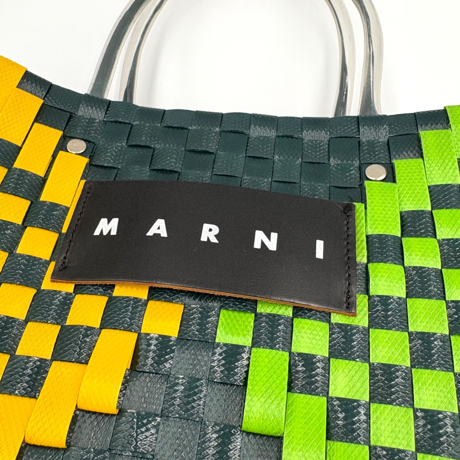 MARNI MARKET マルニ マーケット ピクニック かごバッグ ハンドバッグ