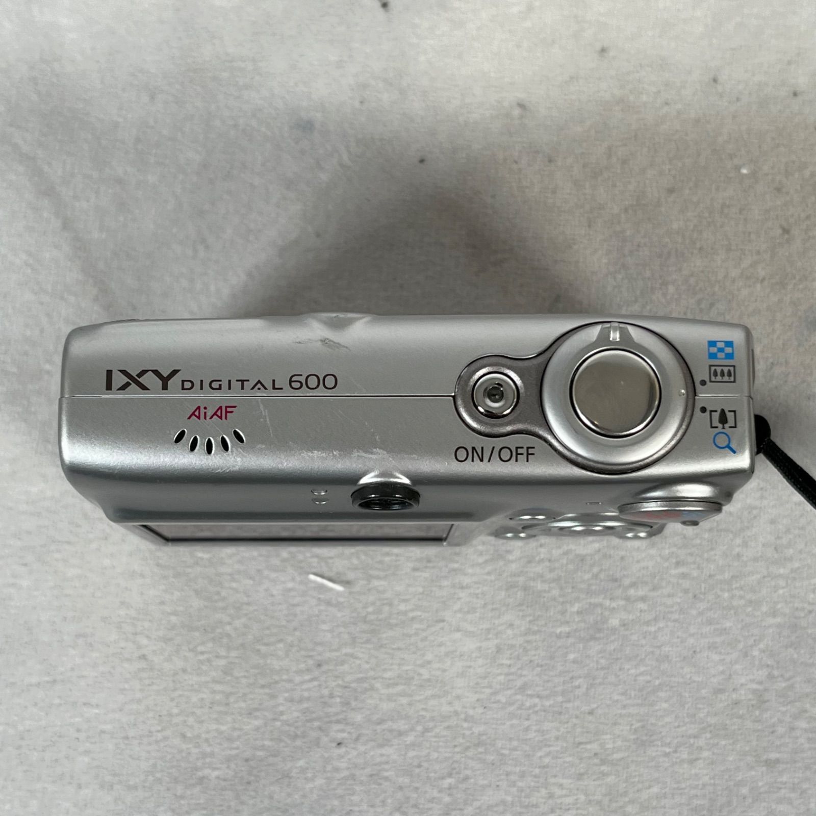 管T186】CANON キヤノン IXY DIGITAL 600 シルバー コンパクトデジタル