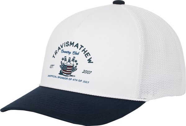 トラビスマヒュー レディース アクセサリー 帽子 TravisMathew Adult Firecracker Fiesta Golf Hat White ホワイト 11,610円