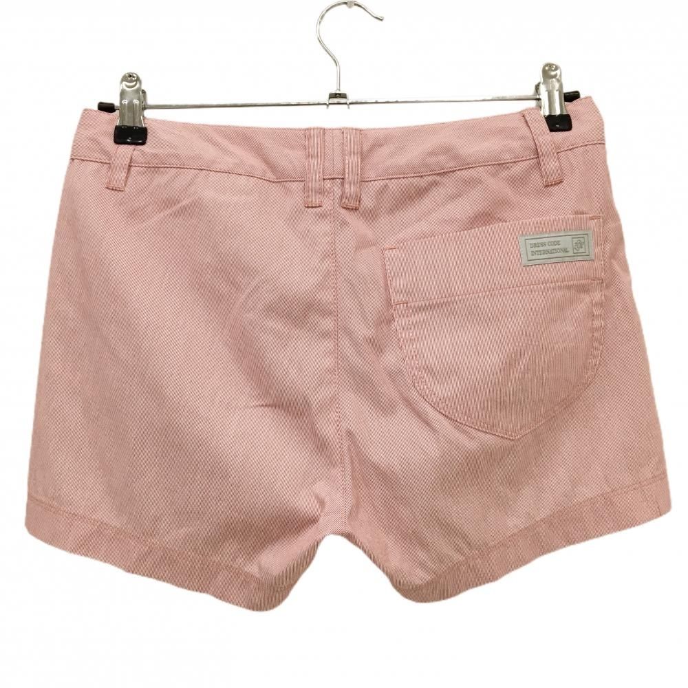 超美品】ゾーイ ショートパンツ レッド 細目ストライプ レディース M
