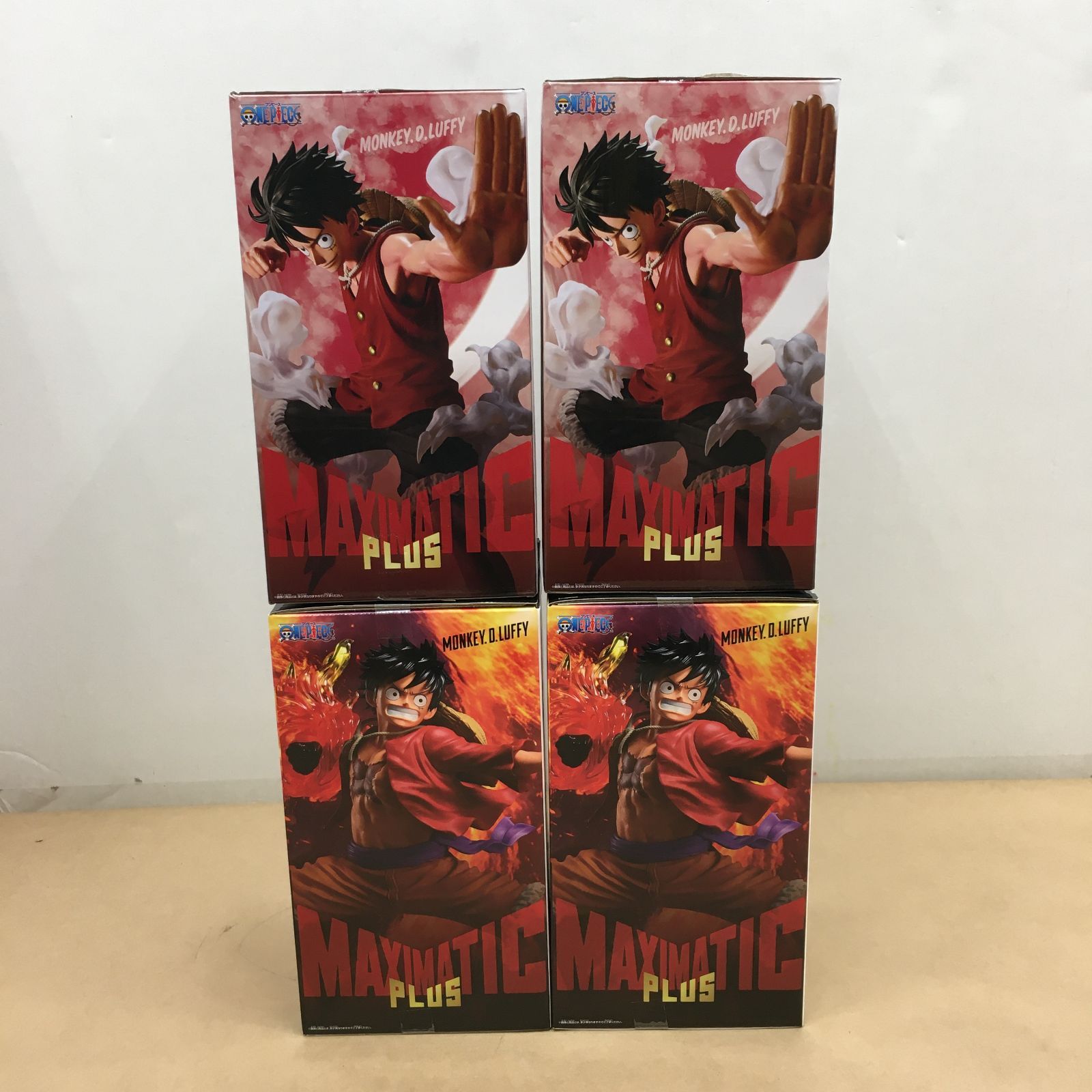 未開封 ワンピース MAXIMATIC PLUS モンキー・D・ルフィ Ⅰ Ⅱ