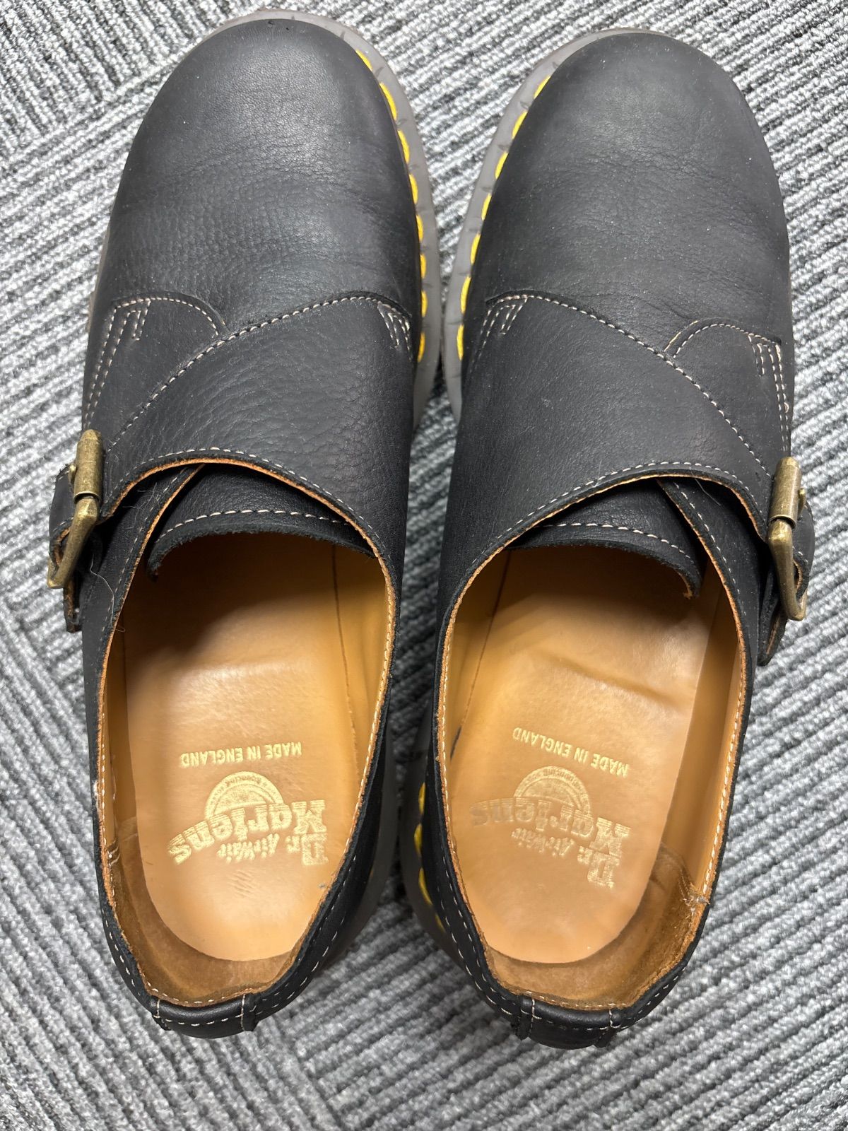 Dr.Martens メリージェーン レザーシューズ ブラック UK7 イングランド