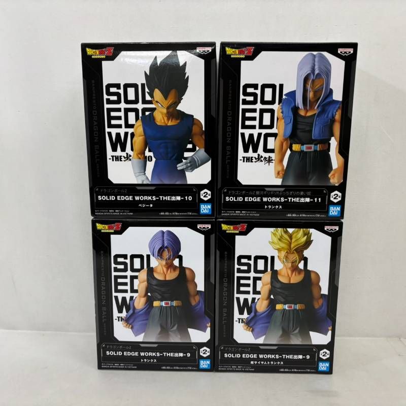 【未開封】初期 出陣　悟空 トランクス ベジータ 未開封】 ドラゴンボール Z SOLID EDGE WORKS THE 出陣 9 10 11