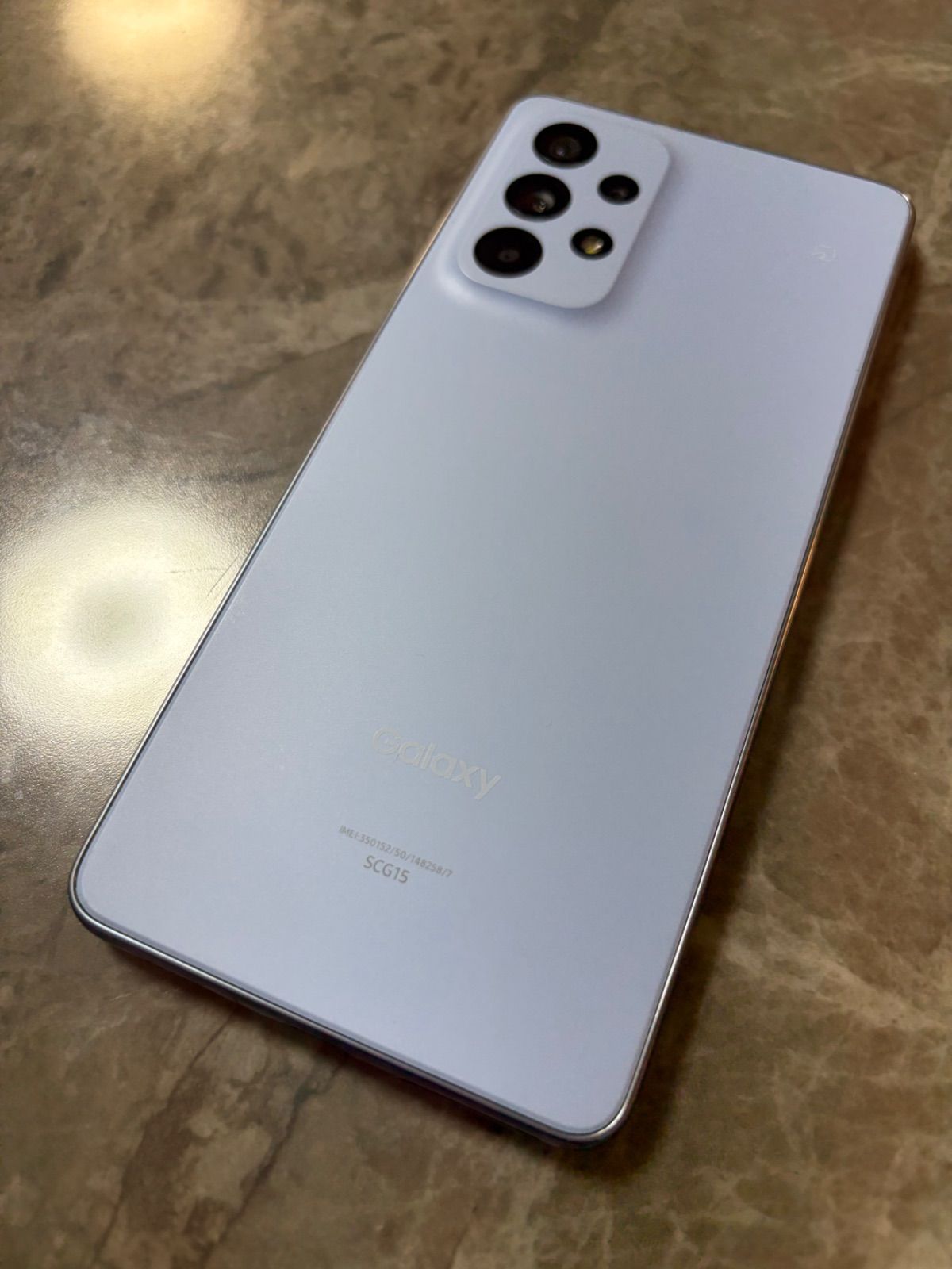 Galaxy A53 5G SCG15 ブルー【中古】 - メルカリ