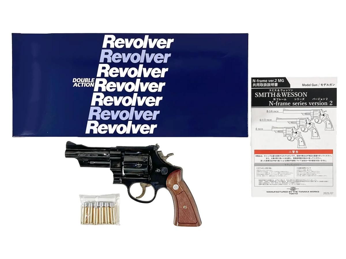 [タナカ] S&W M27 357 マグナム 4インチ スチールフィニッシュ モデルガン (新品トイガン)