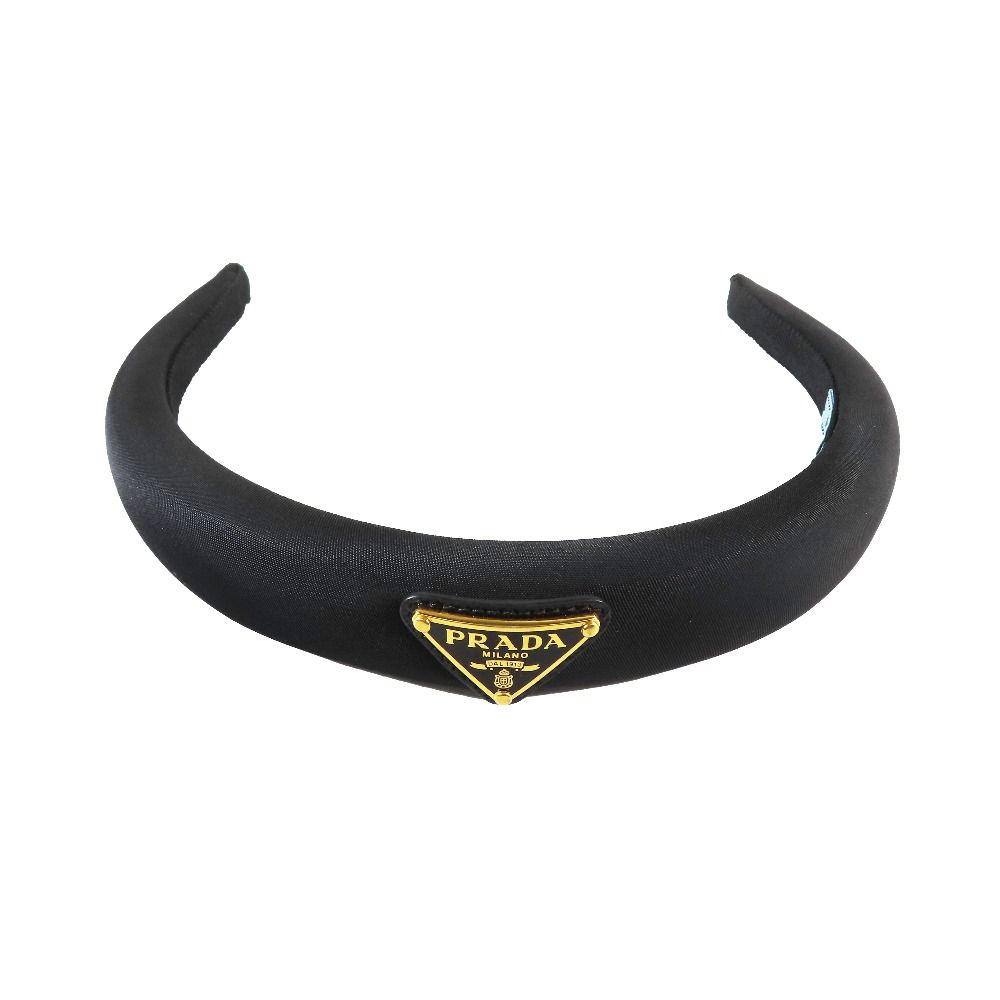 美品 PRADA プラダ 26SS Re-Nylon ヘッドバンド ヘアバンド