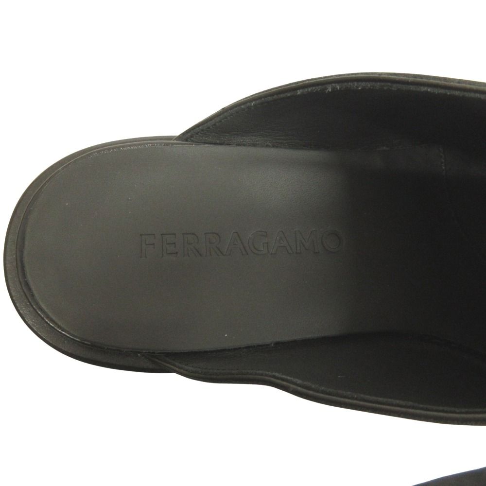 美品 Salvatore Ferragamo サルヴァトーレフェラガモ GASCO レザー
