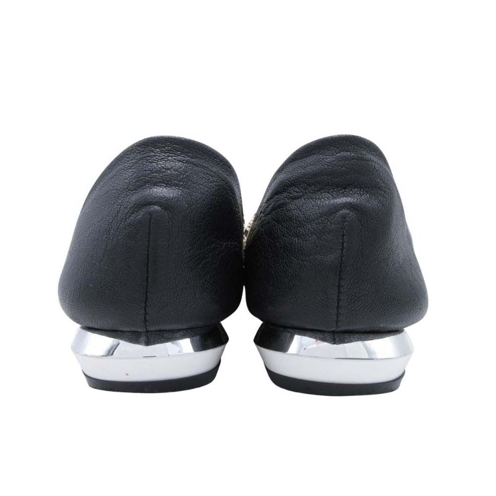 美品 MANA マナ ふかふかバブーシュ フラットシューズ U字カット