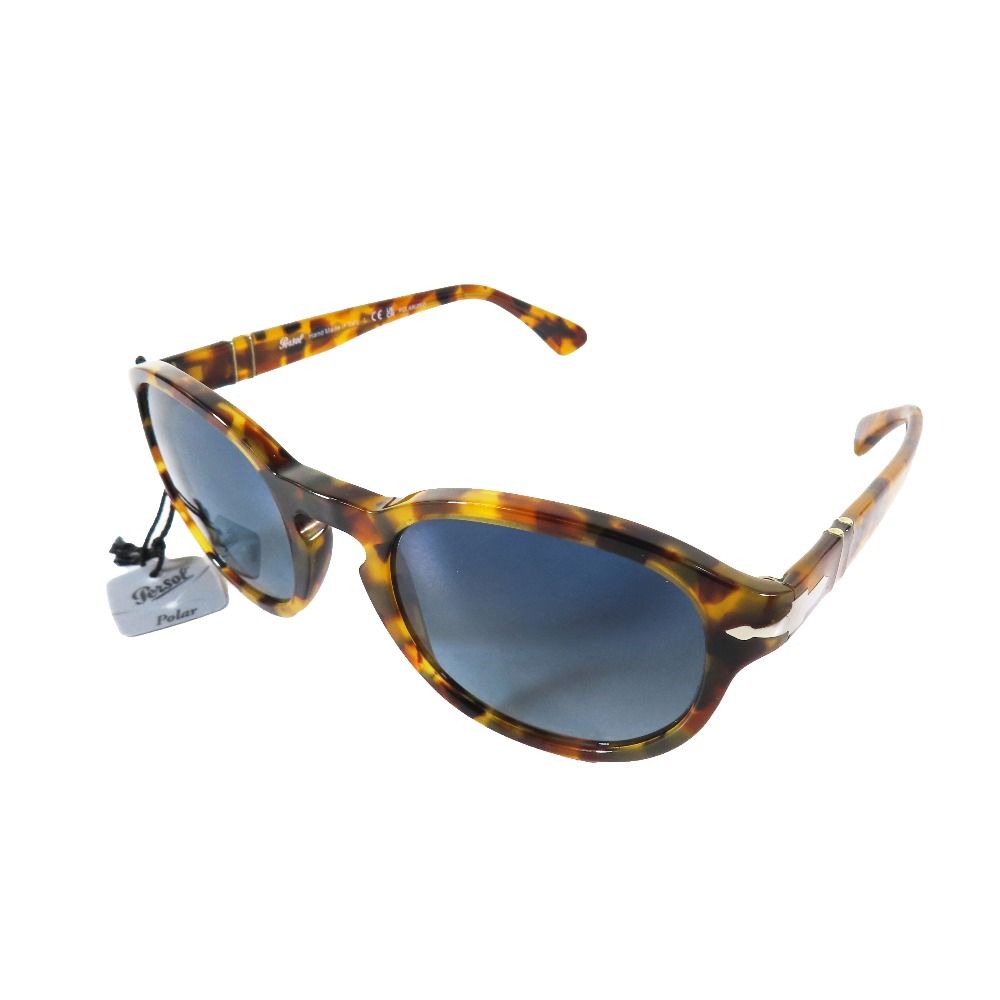 未使用 Persol ペルソール 3304-S 1052/S3 Madreterra べっ甲柄 オーバル フレッチャ サングラス メガネ 53□22 145 ブラウン メンズ 古着 中古 USED 未使用 Persol ペルソール 3304-S 1052/S3 Madreterra べっ甲柄