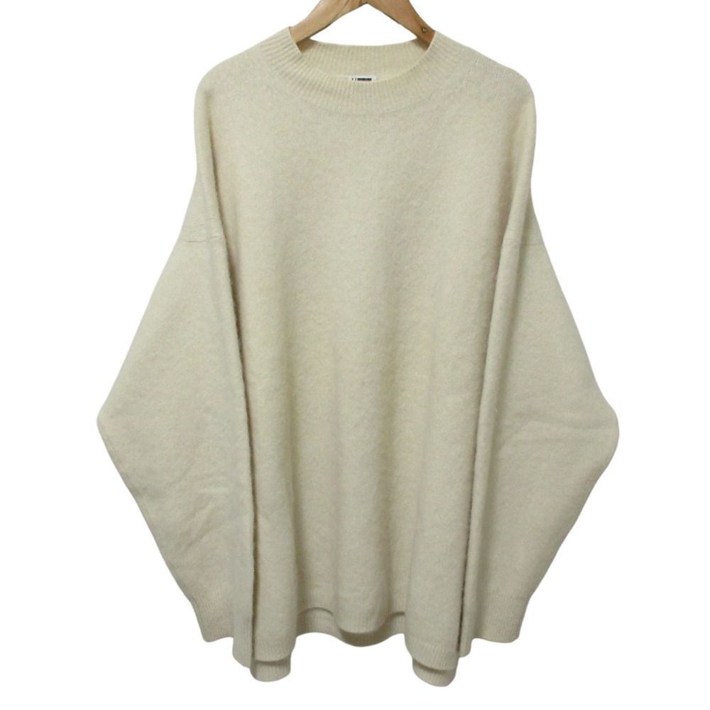 良品 H エイチ ビューティ＆ユース BIG KNIT PULLOVER ラクーン