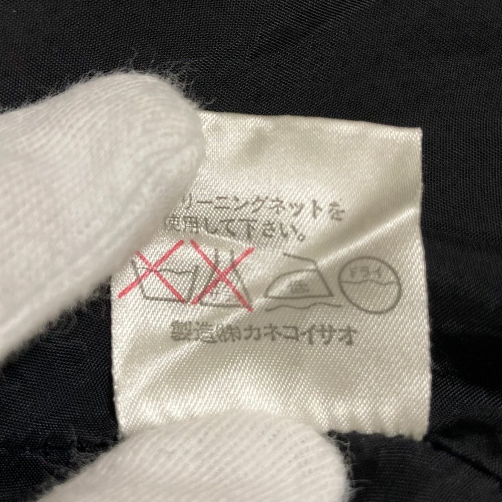 美品 KANEKO ISAO カネコイサオ リボン ドット ワンピース ブラック