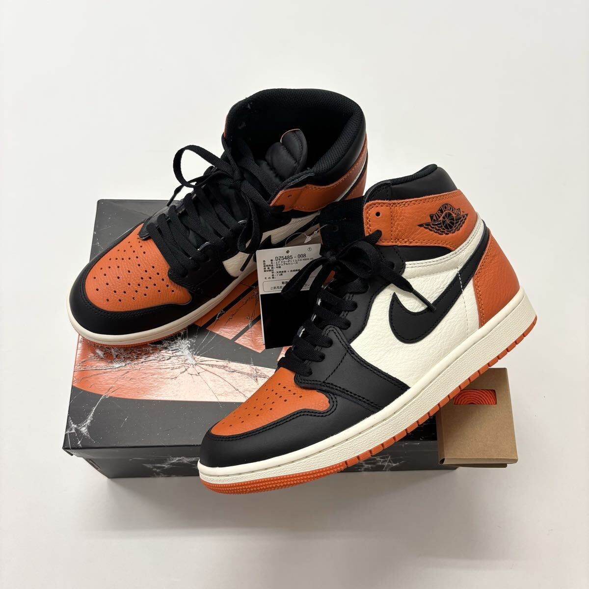 25ss 2025 新品 Nike Air Jordan 1 Retro High OG SHATTERED BACKBOARD