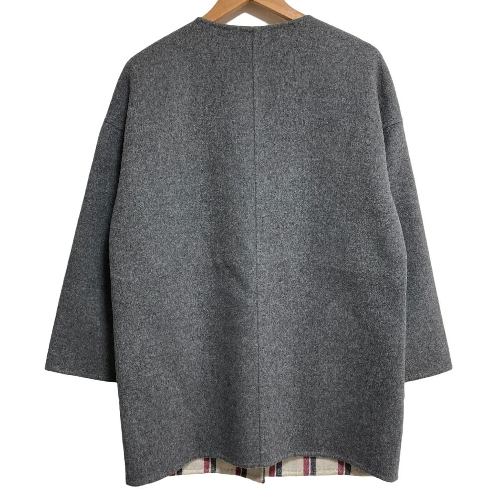 美品 VIVIENNE TAM ヴィヴィアンタム ウール リバーシブル ノーカラー