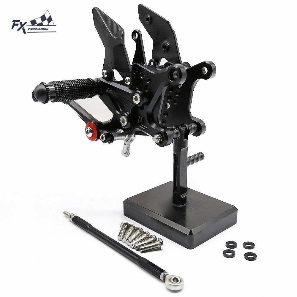 カワサキ Ninja ZX4R/ZR ZX25R 用 CNC バイク用リアセットフットペグ