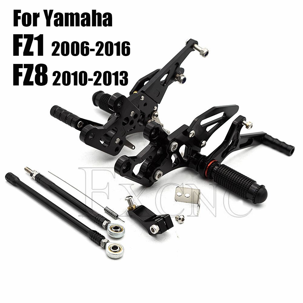 ヤマハ FZ1/FZ8 用 調節可能リアセットフットペグ 2006-2016
