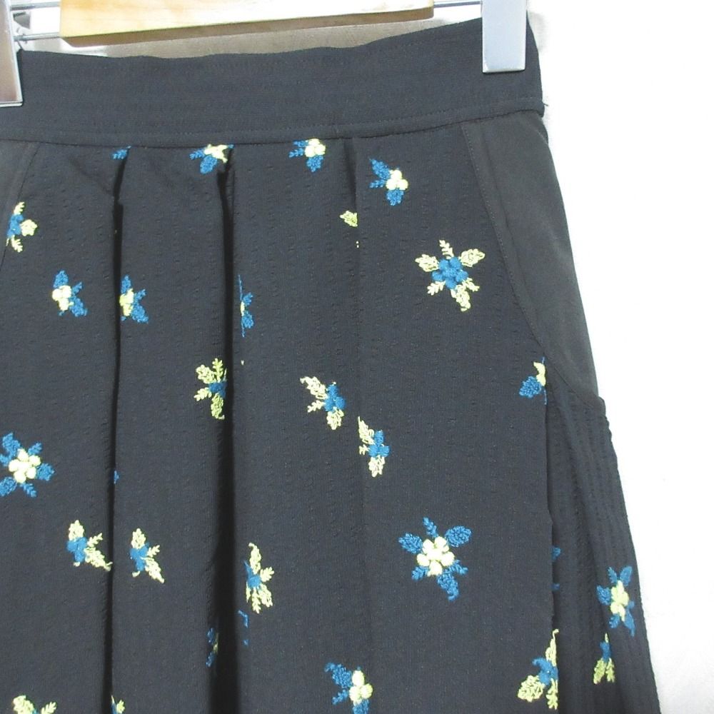 未使用 MACHATT マチャット フラワー刺繍 ロングスカート 22010404