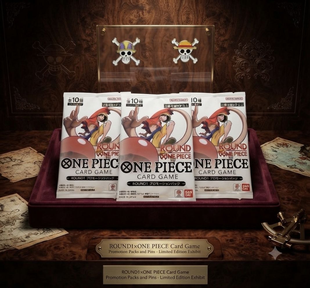 ワンピースカード ラウンドワン プロモーションパック 3パック　未開封 即日発送 ⭐️ONE PIECE カードゲーム ROUND1 プロモーションパック 3パック 未