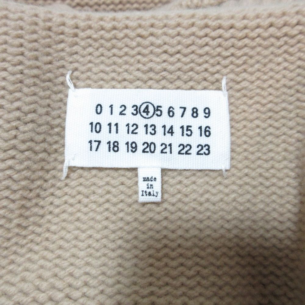 美品 Maison Margiela4 メゾンマルジェラ カシミヤブレンド ハイネック