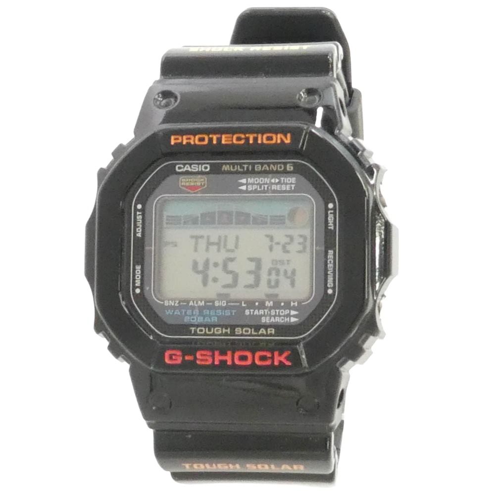 CASIO G-SHOCK カシオ ジーショック GWX-5600-1JF G-LIDE Gライド デジタル 電波ソーラー 腕時計 ブラック系【極上美品】【中古】