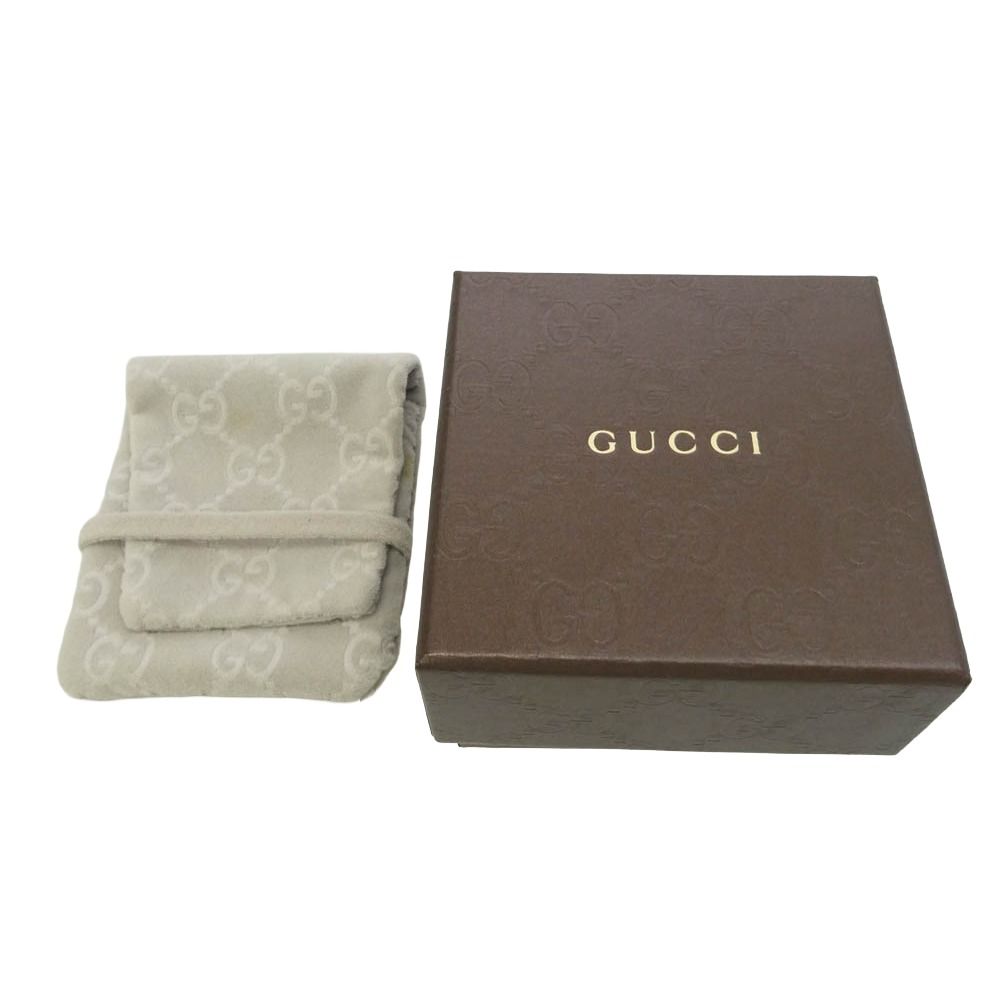 GUCCI グッチ インターロッキングG フック ピアス シルバー系【中古