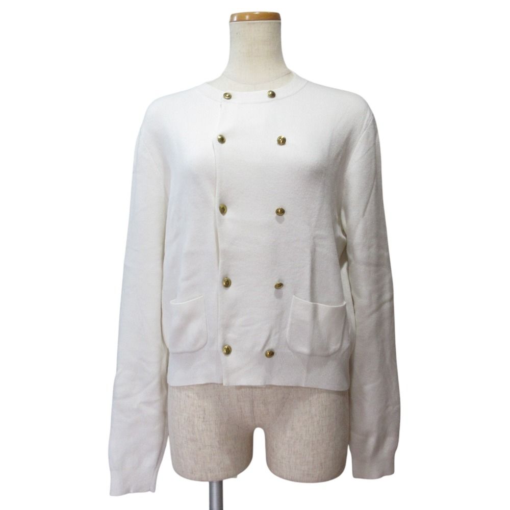 美品 23AW CABaN キャバン コットンカシミヤ ダブルボタン ニット
